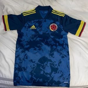 Adidas Colombia away game Jersey - blue